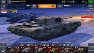 WoT Blitz Churchill Ace Tanker