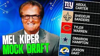 Mel Kiper Jr's TWO ROUND 2025 NFL Mock Draft | PFF NFL Show