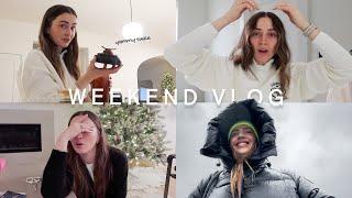 a cozy weekend at home | new recipes, last minute gifts, & disaster strikes ️