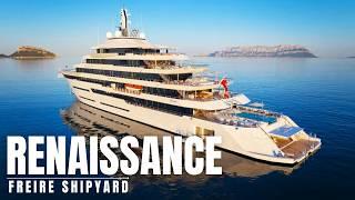 2023 RENAISSANCE Luxury Megayacht Unveiled: Freire Shipyard's Ultimate Design and Innovation!