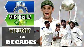 Victory after Decades | India vs Australia 2004 | "Test Series Pack"