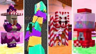 Alex's Caves Update (Candy Cavity Biome) ! | 4 Amazing Minecraft Mods For 1.20.1