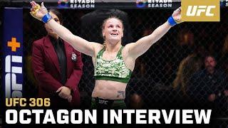 Valentina Shevchenko Octagon Interview | UFC 306