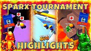 My Luck is 100% on my Side in Sparx 2V2 Tournament | Stumble Guys