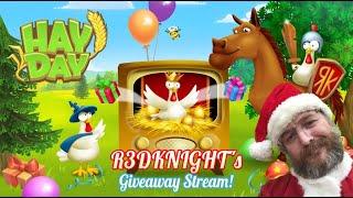 Hay Day - Christmas Stream with R3DKNIGHT