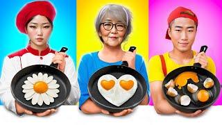 Me vs Grandma Cooking Challenge | Delicious Recipes by ToonDO Challenge