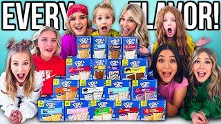 WE BOUGHT EVERY POP-TART!! WORLDS BiGGEST TASTE TEST!  
