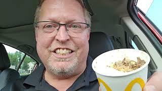 NEW McDonalds Banana Split McFlurry Review !!!