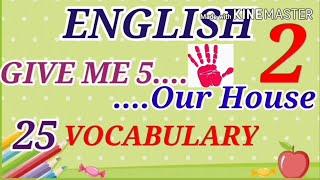 Give Me 5....Learning Vocabulary