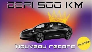 Parcourir 500km en Tesla Model 3 LR ? Combien de temps?