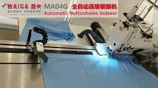 MAICA MA04G Automatic Buttonholes Indexer--- Bigger