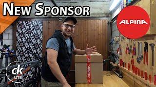 New Sponsor | Unboxing Alpina Sports Products | ck MTB