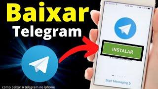 Como Baixar o Telegram no iphone (SEM Erro) Passo a Passo