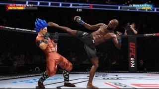 UFC 4:TROLLING WITH DRAGONBALL CHARACTERS IN RANKED