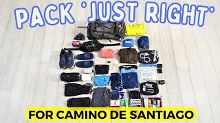 PERFECT Camino de Santiago Packing List for May-June