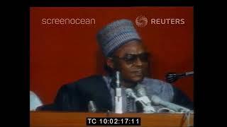 President Shagari Speaks On Expulsion of Ghanaians From Nigeria | Ghana-Togo Border Shut | Jan.1983