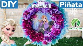 Easy DIY Piñata I No balloon I only Dollar Tree Items I Frozen 2