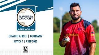 POTM: S.Afridi - GER vs BEL | Highlights | ECI Germany, Krefeld | 9 Sep 2023 | ECI23.124