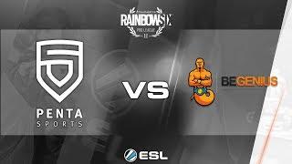 Rainbow Six Pro League - Season 3 - PC - EU - Penta Sports vs. beGenius - Week 2