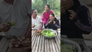 Funny time eating with family,  #food #cambodianfood #cooking #shorts #shortvideo #foryou