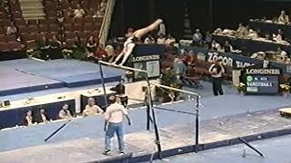 [HDp60] Iryna Yarotska (UKR) Uneven Bars Team Qualifications 2003 World Championships