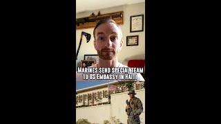 Marine Corps sends special team to US Embassy in Haiti #marines #FAST #haiti #military #news