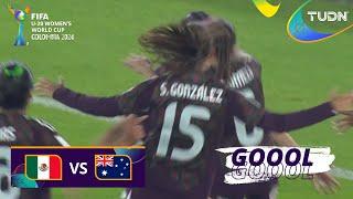 ¡HUELE A OCTAVOS! Gol de Alejandra Lomelí | México 2-0 Australia | Mundial Femenil Sub20 | TUDN