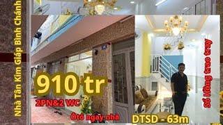 Nhà Tân Kim SHR từng Căn - DTSD 63 m / 910 tr 0858,915,872