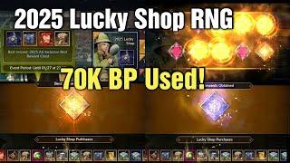 Black Desert Mobile 2025 Lucky Shop - 70K BP RNG Test!