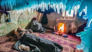 One Day in the Coldest Village on Earth –35°C (–68°F)| They Found Happiness in a Cave!