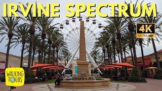 Complete Tour of Irvine Spectrum Mall | Irvine California USA | 4K Walking Tour