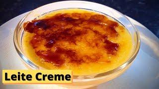 Como Fazer Leite Creme Caseiro [ Receita  Portuguesa]