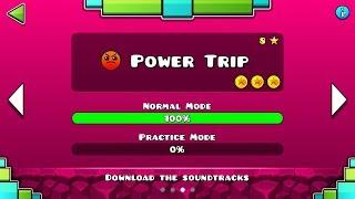 Geometry Dash SubZero – “Power Trip” 100% Complete [All Coins] | GuitarHeroStyles