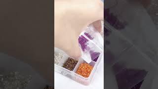 【PandaHall】Seed beads organizing #diy #beads #beading #organize #asmr #beadwork #pandahall #shorts