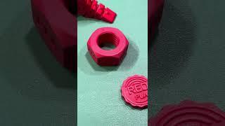 This Red 3D Print Looks Too Good for Just a Filament Test!
