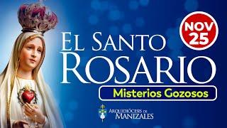 Santo Rosario de hoy Lunes 25 de Noviembre 2024 I Arquidiócesis de Manizales I Misterios Gozosos.