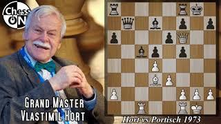 Best Chess Games Ever! Vlastimil Hort vs Lajos Portisch 1973