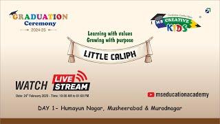 Graduation Ceremony - 2025 MS Creative Kids (Day - 1) Humayun Nagar | Musheerabad | MuradNagar