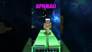 NOOB vs PRO vs GOD vs APHMAU vs HACKER: Minecraft Parkour (World's Smallest Violin) #shorts