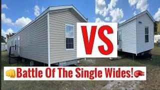 Battle Of The Single Wide Mobile Homes!