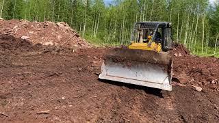 Расчистка просеки под ЛЭП Нижнеангарская, Звездный Иркутская область.