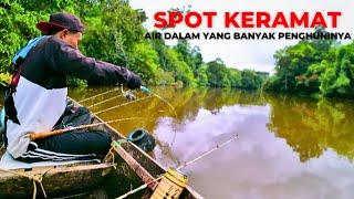 Luar Biasa....!! Semakin Sore Udang Dispot Ini Mengganas // Mancing Udang Galah #mancing #fishing