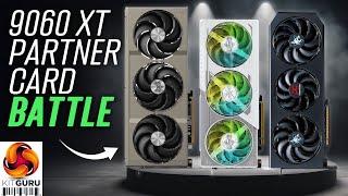 RX 9060 XT Face-Off: Nitro+ vs Hellhound vs Steel Legend