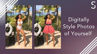 Digitally Style Photos Of Yourself In Any Outfit