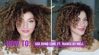 How to Use Bond Curl Rehab Salve with Manes by Mell | Curlsmith