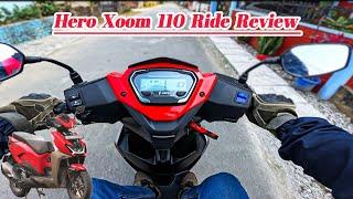 Hero Xoom 110 Ride Review | Hero Xoom110 Scooter Price in Nepal 2025.