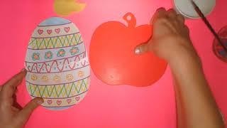 WBST VPK ART CRAFT PROJECTS Easter Pop up Card PART 2