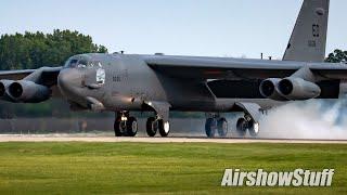 Oshkosh Aircraft Arrivals - B-52, Viper Demo, and More! - EAA AirVenture Oshkosh 2024