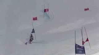 Mikaela Shiffrin Saas Fee GS training