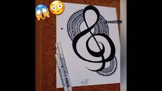 The Most Satisfying Letter "S" ️ Name "Swati"️ #shorts #nameart #ytshorts